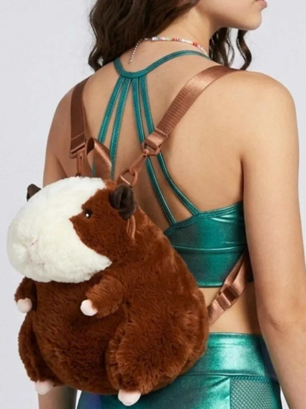 NEW SPOOKYVILLE CRITTERSFurry Hamster Plush Backpack